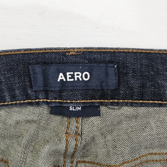 Aeropostale slim fit jeans men's size 36/32 - Picture 13 of 16